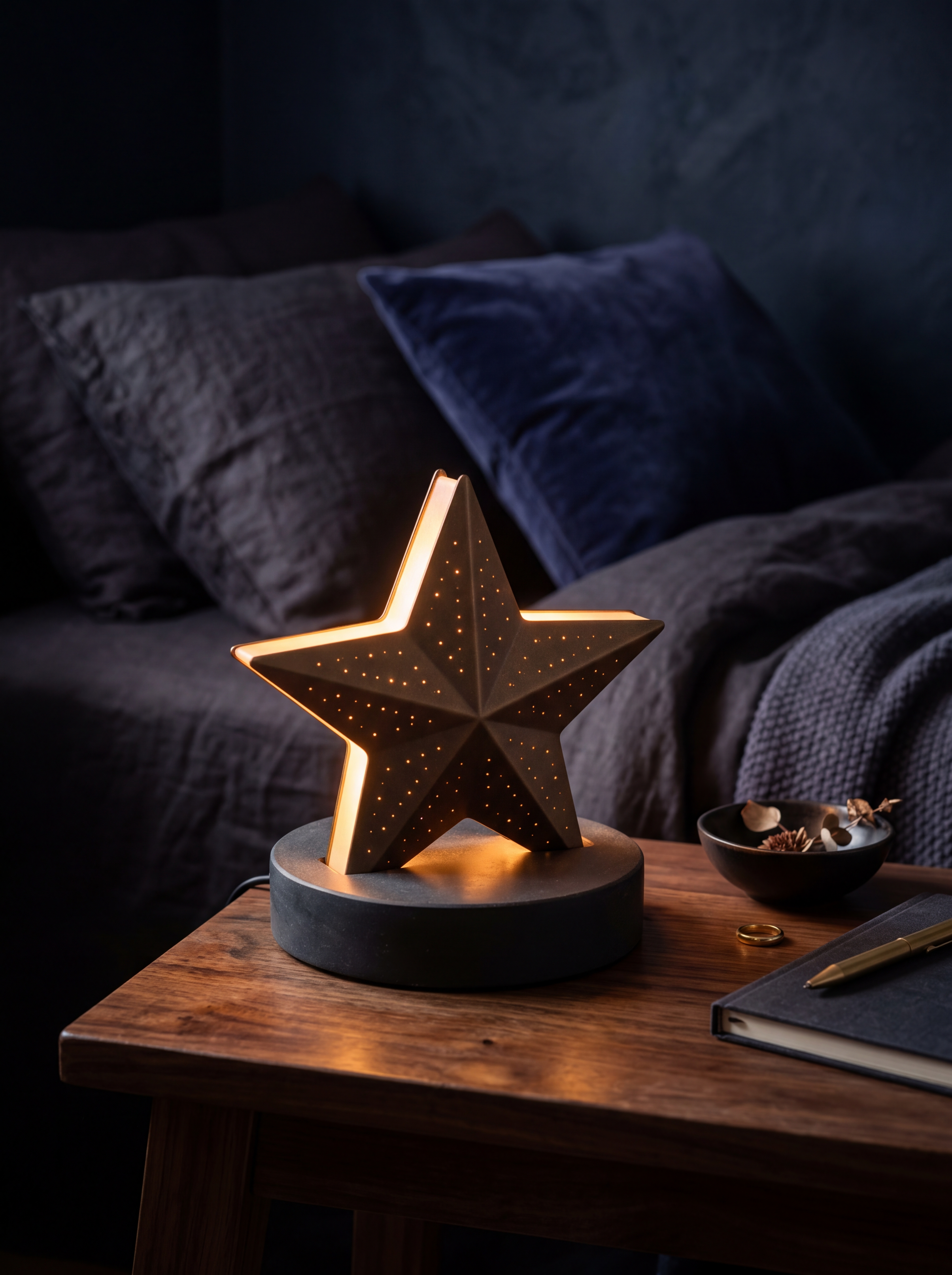Beehalf Sunken Star Lamp gece lambası